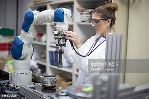Female Robotic Engineer Photos And Premium High Res Pictures Getty Images