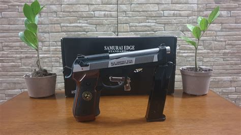 My Very First Airsoft Its A M92f Samurai Edge From Resident Evil And