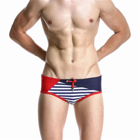 Gay Sexy Swimwear Swim Brand Pouch Beach Mens Underpants Bathing Suit