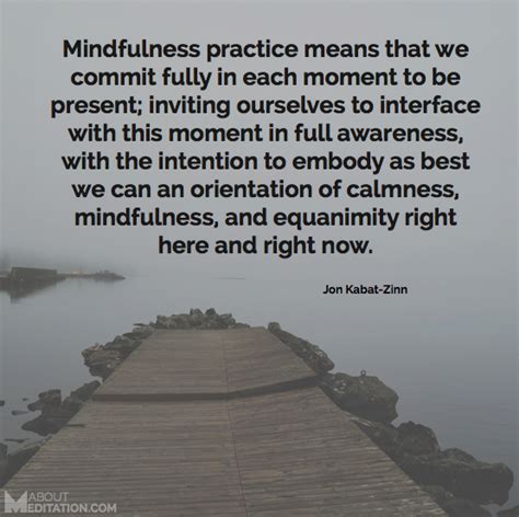 Mindfulness Meditation Quotes Quotesgram
