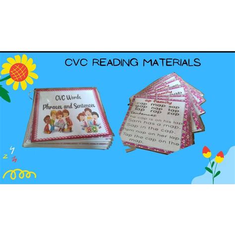 Cvc Reading Materials Shopee Philippines