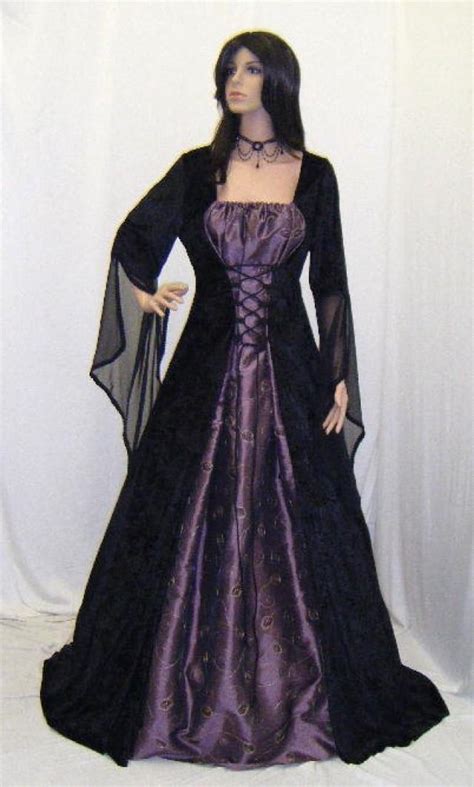 Medievalrenaissanceelven Dress Gothic Wedding Dress Vampire Dress