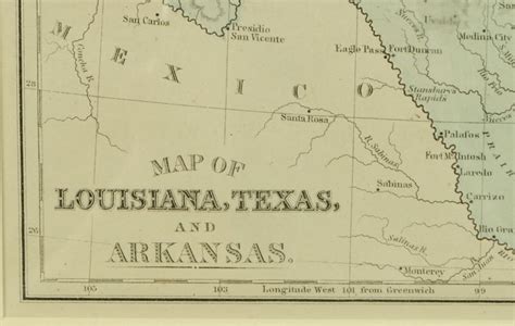 Map Of Texas And Arkansas Maping Resources