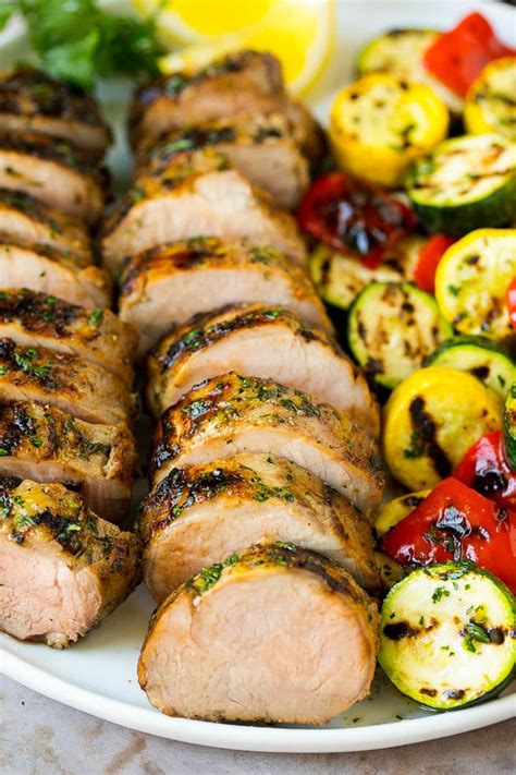 That means dinner you can feel good about! Grilled Pork Tenderloin - Dinner at the Zoo