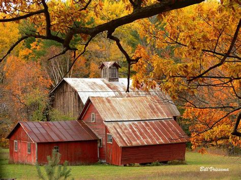 Autumn Barns Wallpapers Wallpaper Cave