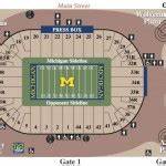 Michigan Stadium Arbor Mi Seating Chart View