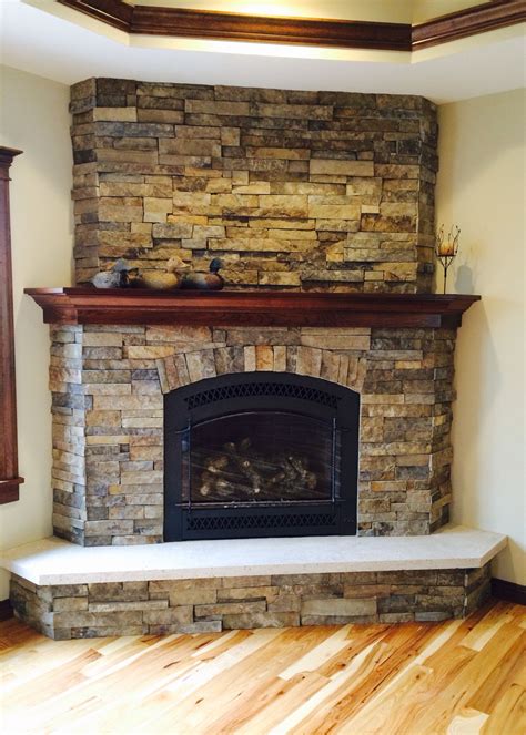 Corner Brick Fireplace Makeover Fireplace Guide By Linda
