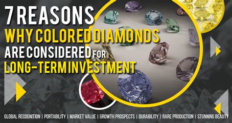 7 Reasons Why Colored Diamonds Are Considered For Long Term Investment