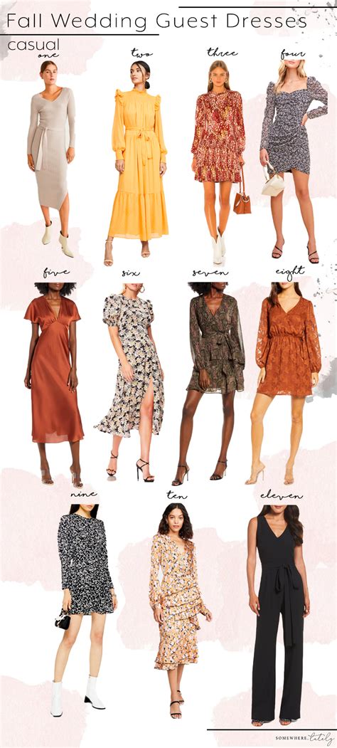 See more ideas about wedding attire guest, outfit inspirations, what to wear. What To Wear To A Fall Wedding