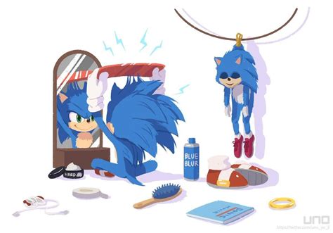 Sonic Film Redesign Fan Art Sonic The Hedgehog 2020 Film Sonic