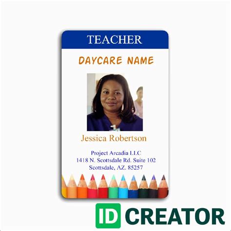 Free access is simple, while the subscription version gives teachers what they need for a bottom line: Rare Free Id Badge Template Ideas Company Card Word ...
