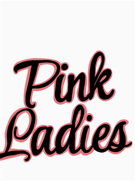pink ladies from grease design t shirt by crackhead leo redbubble