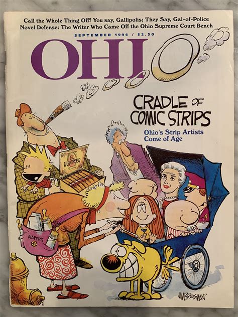 Comic Strip Artist Profiles In Ohio Magazine 1994 Rcomicstriphistory