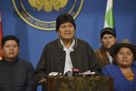 Power Vacuum In Bolivia After Morales Deposed In Coup