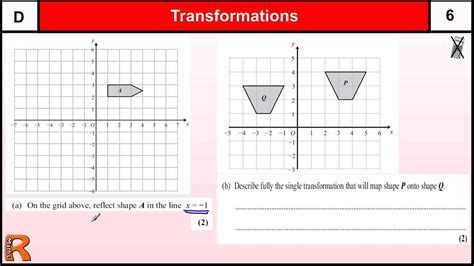 Also, to enhance occupational opportunities i should read the job. Transformations (Relfection & Translation) GCSE Maths Foundation revision Exam paper practice ...