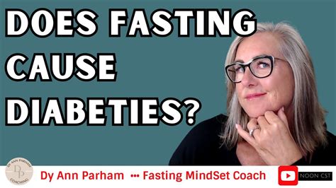 Does Intermittent Fasting Cause Diabetes For Todays Aging Woman