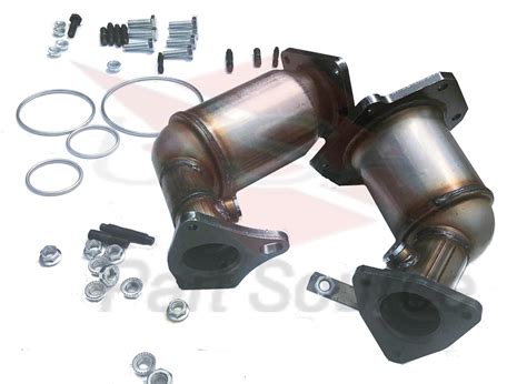 2009 2014 For Nissan Murano Catalytic Converter Set 35l New Exhaust