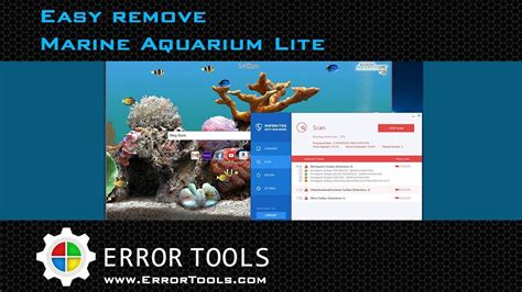 How To Remove Marine Aquarium Lite From Pc Youtube