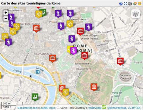 Trouvez l'adresse qui vous intéresse sur la carte roma ou préparez un calcul d'itinéraire à partir de ou vers roma, trouvez tous les sites touristiques et les. Carte des sites touristiques - Visite de Rome