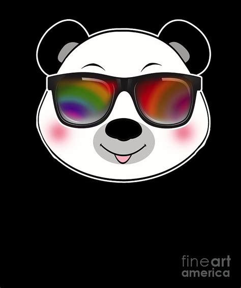 Panda With Sunglasses Ubicaciondepersonascdmxgobmx