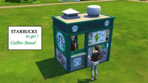 The Sims 4 Starbucks Nocc Speed Build The Sims 4 Lots Sims 4 Sims