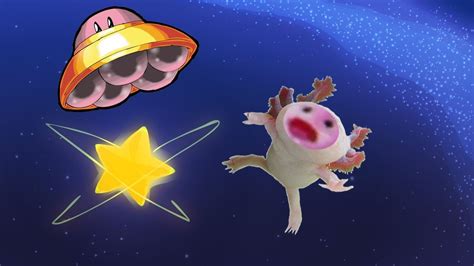 Kirby And The Space Axolotl Youtube