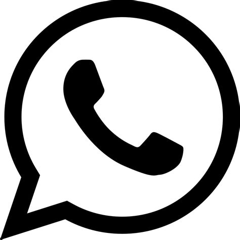 Seamlessly sync whatsapp chats to any pc. Social Whatsapp Outline Svg Png Icon Free Download (#411918) - OnlineWebFonts.COM