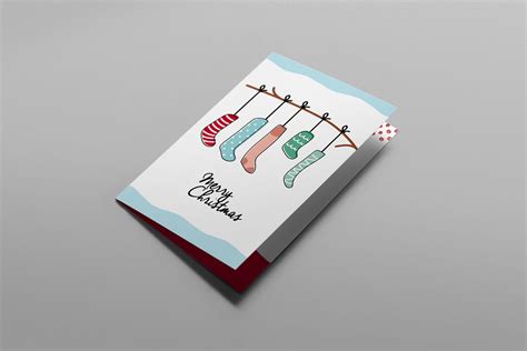 The 13 colorful christmas card template is a very beautiful christmas gift card. Free Christmas Card Templates for Photoshop & Illustrator - BrandPacks