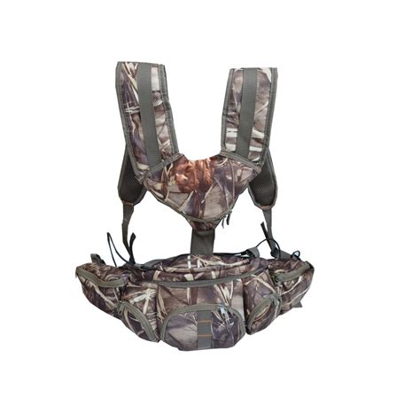Camouflage Fanny Pack Hunting Vest Backpack Waist Bag With Shoulder