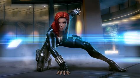 Black Widow Marvel Contest Of Champions Hd Games 4k Wallpapers