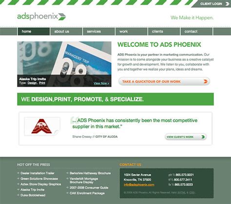 Ads Phoenix Homepage Ads Phoenix Is A Marketing And Commun Flickr