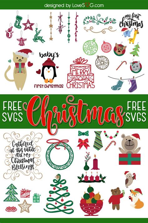 Svg Cut Files Free Download Christmas