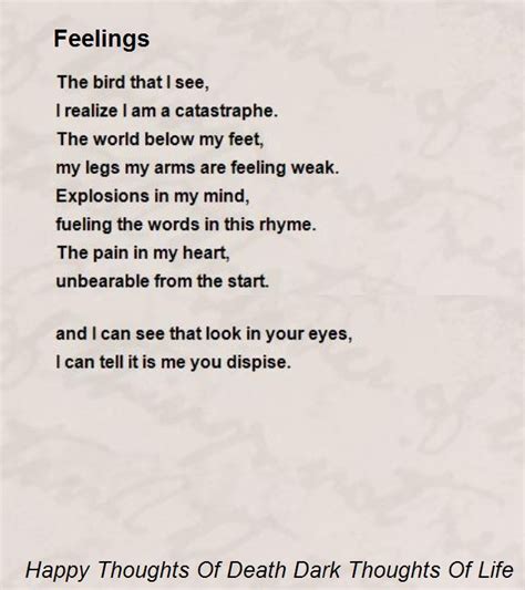 Feelings Poems
