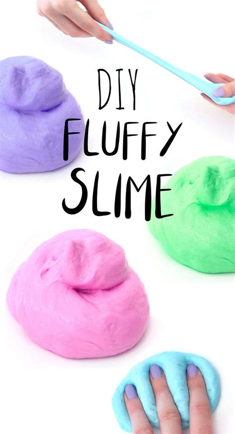 Make Your Own Diy Fluffy Slime — Doodle And Stitch Diy Fluffy Slime