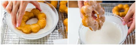 Place each completed pon de ring formation on top of squares of parchment paper (approximately cut to 5x5). Pon de Ring Donut Recipe ポンデリング • Just One Cookbook