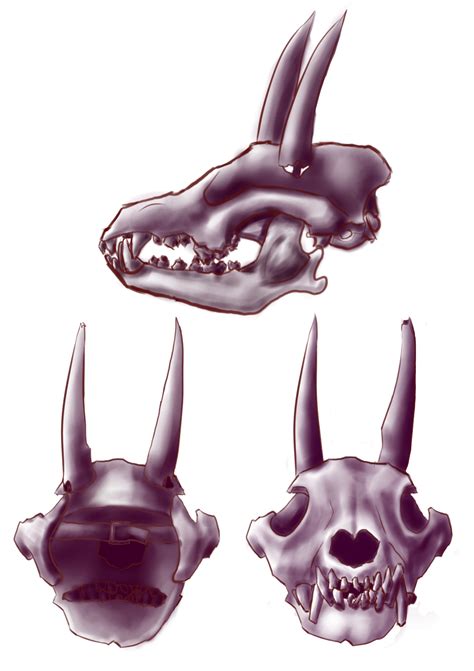 Wolf Skull Concept By Zhon890 On Deviantart