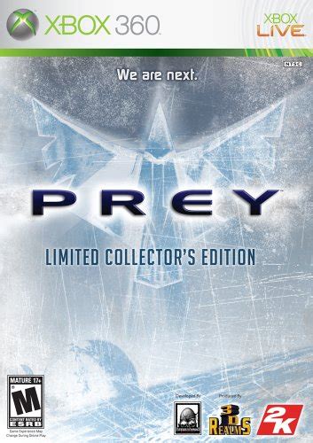 Prey Limited Collectors Edition Xbox 360 Prey Game