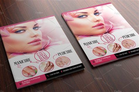 Check out our business card flyer selection for the very best in unique or custom, handmade pieces from our канцелярские товары shops. 16+ Nail Salon Flyer Designs & Examples - PSD, AI, Word ...