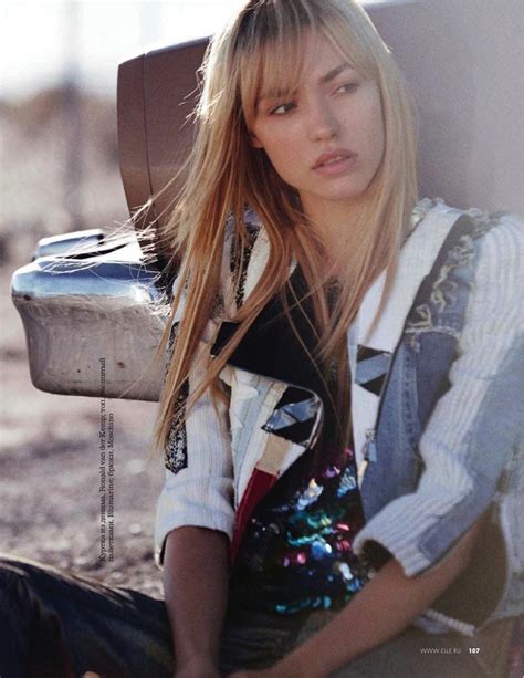 Cora Keegan Models The New Metallics For Elle Russia Editorial Artofit