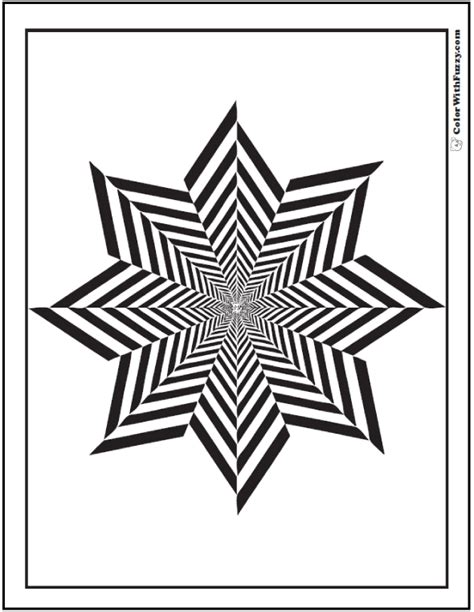 Discover the best collection of. 70+ Geometric Coloring Pages To Print And Customize