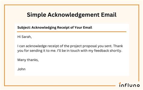 4 Easy Steps To Writing An Acknowledgement Email Examples