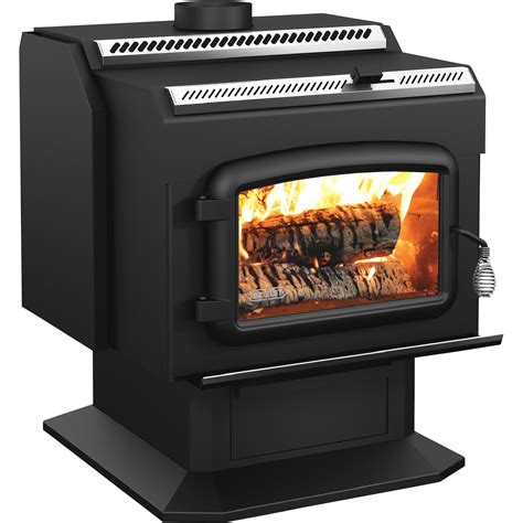 Drolet High Efficiency Wood Stove — 100000 Btu Epa Certified Ht2000