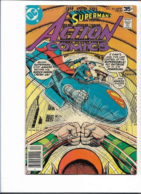 Action Comics482 Vf 1978 Dc Bronze Age Comics 6 Unlimited Shipping