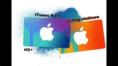Ich verkaufe eine geschenkkarte im wert von 100€ von apple app store und itunes. Apple iTunes-Karten einlösen German/HD+ - YouTube
