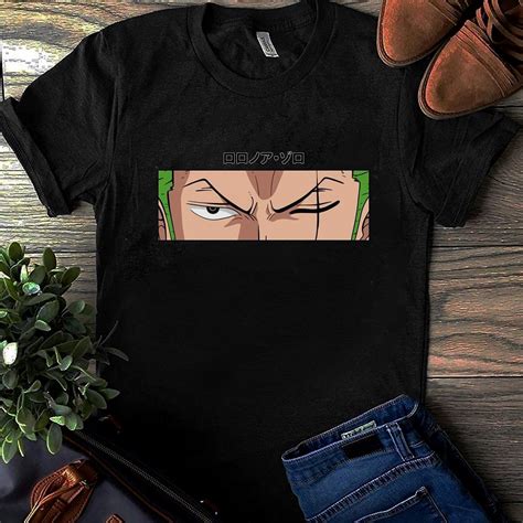 Zoro One Piece Stare T Shirt Zoro T Shirt One Piece T Shirt Etsy