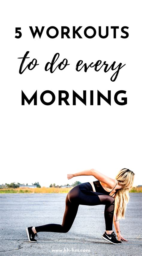 5 Morning Workouts To Be More Productive Her Highness Hungry Me