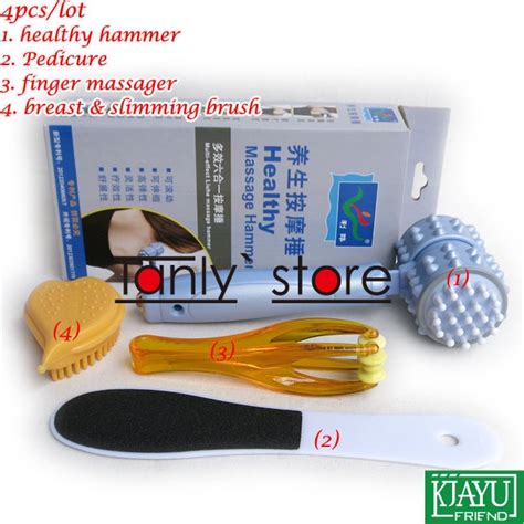 Hot Wholesale And Retail Massage Relax Tool Double Side Pedicure Finger