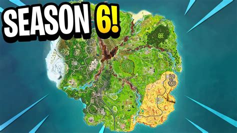 Fortnite map (chapter 1) quiz; Fortnite SEASON 6 MAP LEAKED! Loot Lake REMOVED in ...