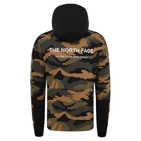 The North Face Graphic Zip Hoodie Nse Camo T93xb2fq9 Sweats Homme