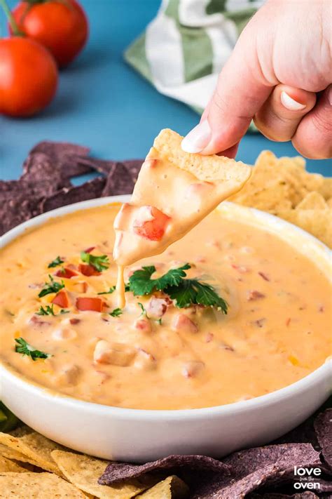 Velveeta Rotel Dip Easy Queso Love From The Oven